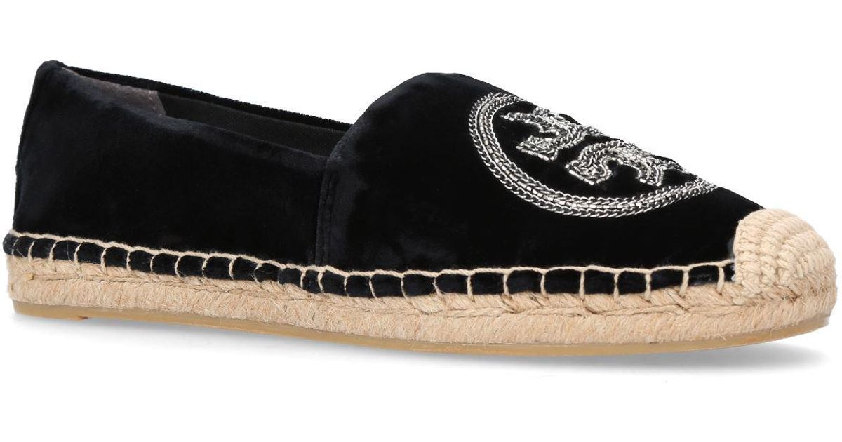 tory burch velvet espadrilles
