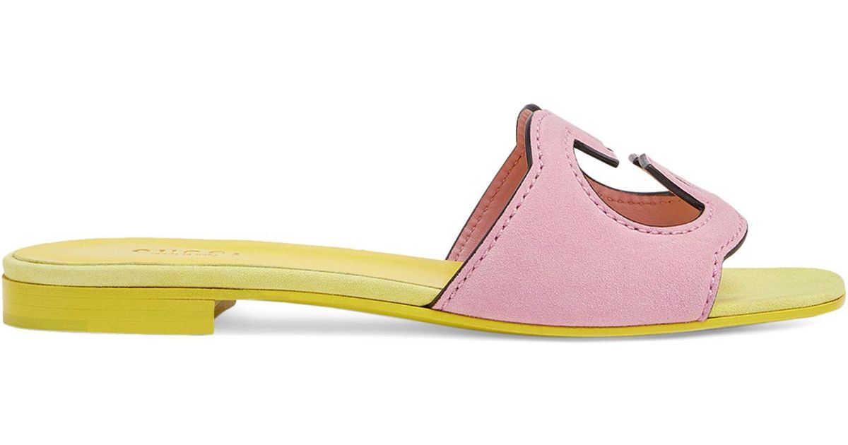 Gucci hotsell pink slippers