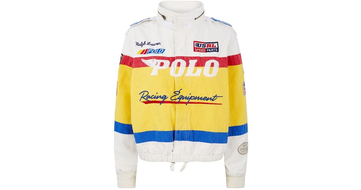 Polo Ralph Lauren Canvas Racing Bomber 