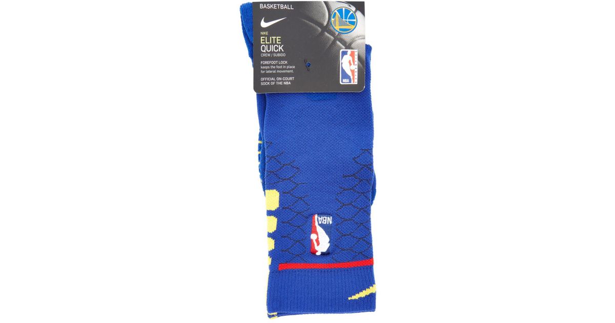 golden state warriors nike elite socks