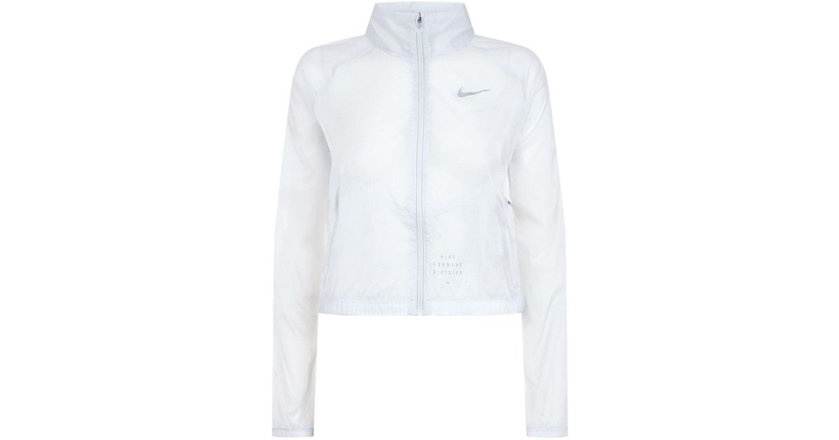 nike run division transparent jacket