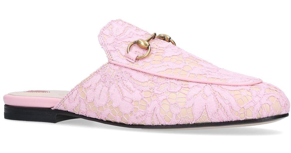gucci pink slippers