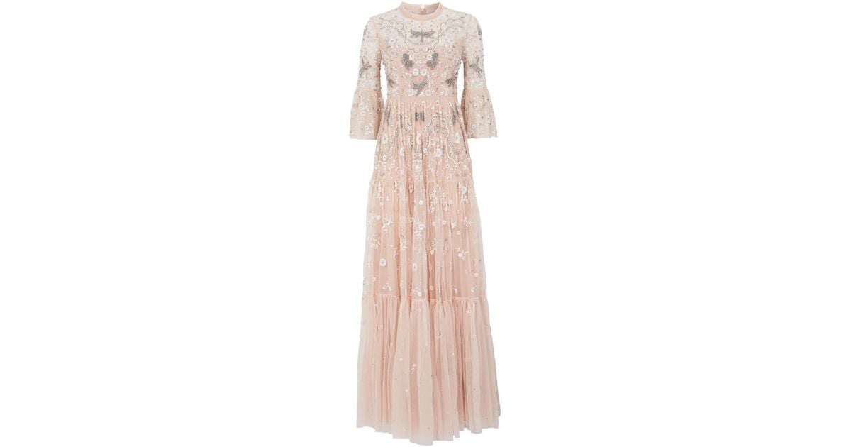 dragonfly garden midi dress