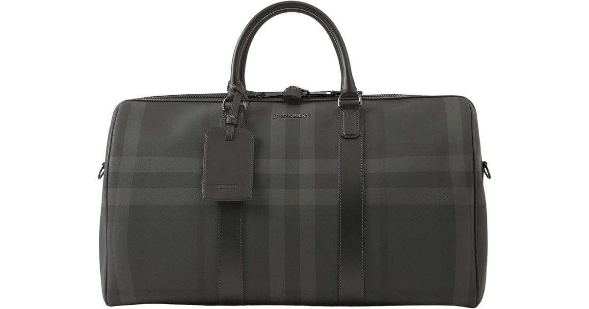 Burberry Boston Holdall in Black for Men | Lyst UK