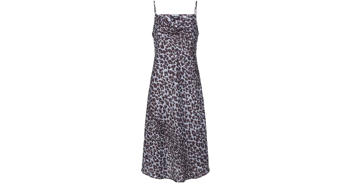 paige leopard dress
