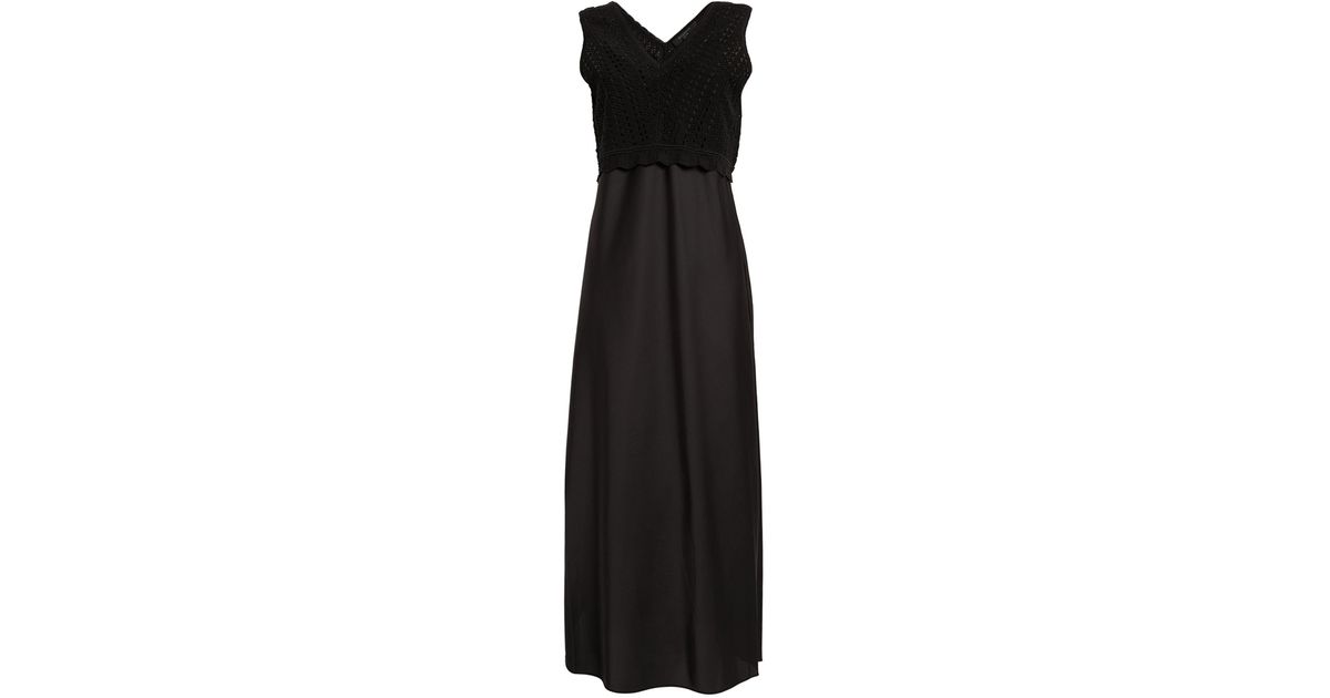 AllSaints 2-in-1 Cass Maxi Dress in Black | Lyst Canada