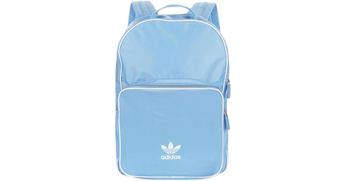 adidas trefoil backpack blue