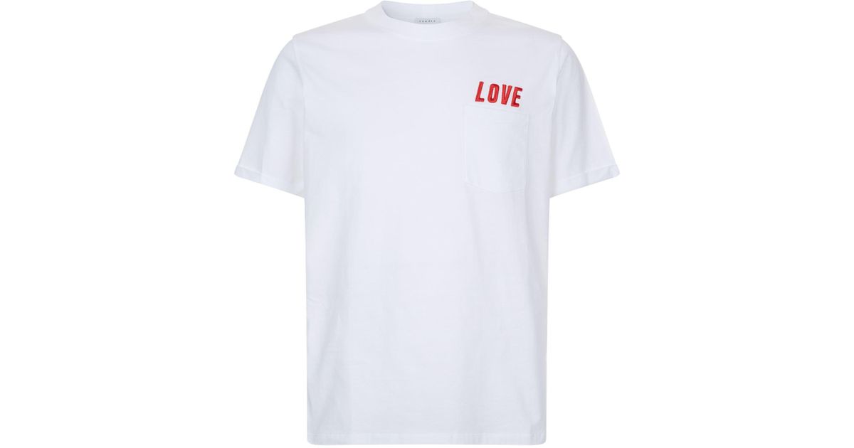 T shirt sandro love Clearance