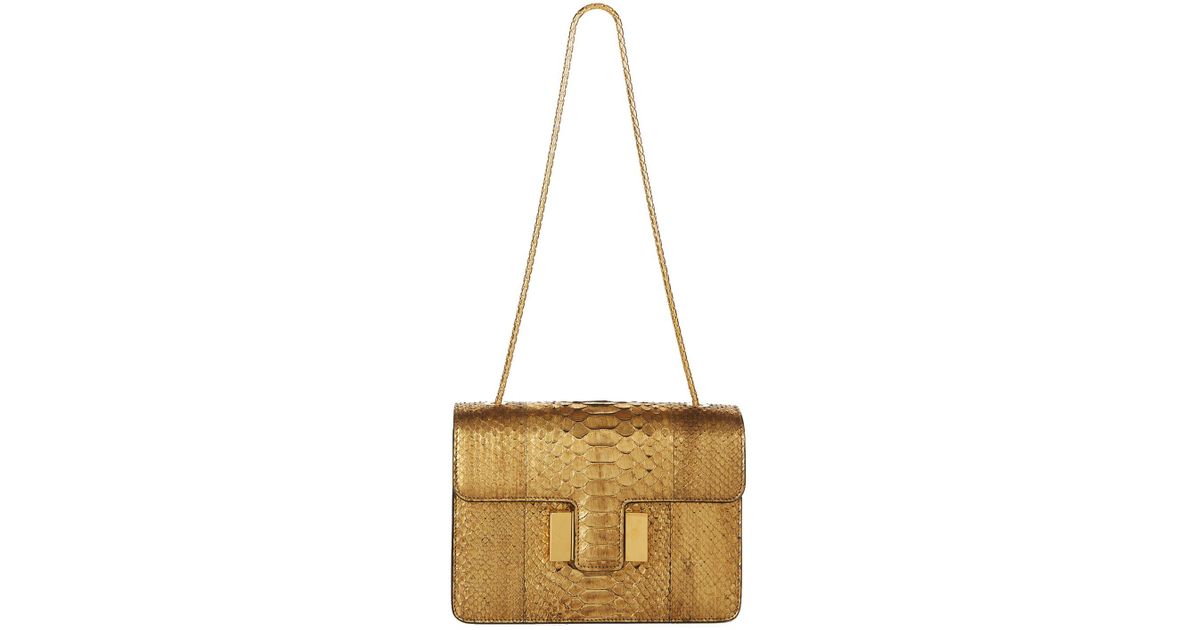 tom ford gold bag