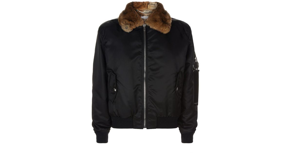 rabbit fur lined jacket