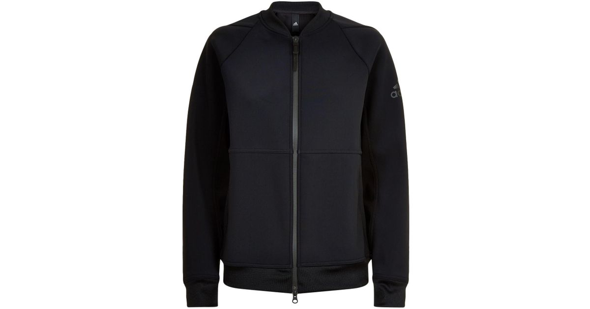adidas Originals Icon Bomber Jacket in Black for Men Lyst