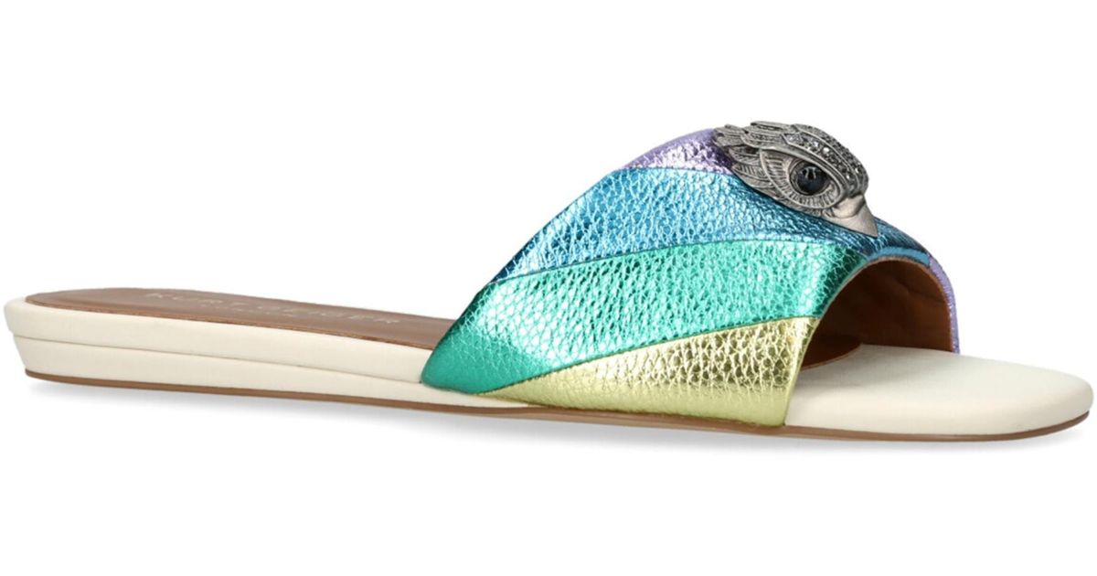 kurt geiger colorful sandals
