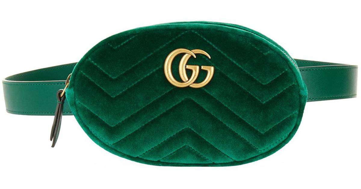 green gucci belt bag