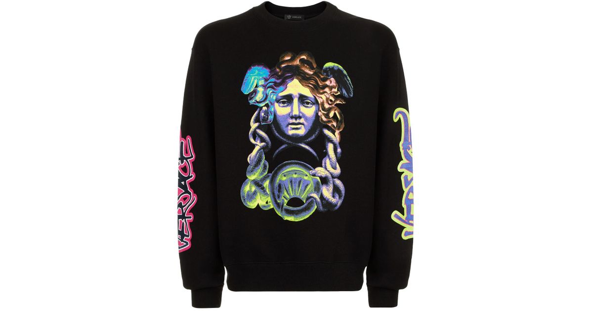 versace graffiti sweatshirt