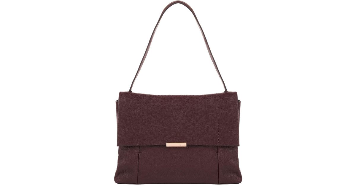 ted baker leather shoulder bag
