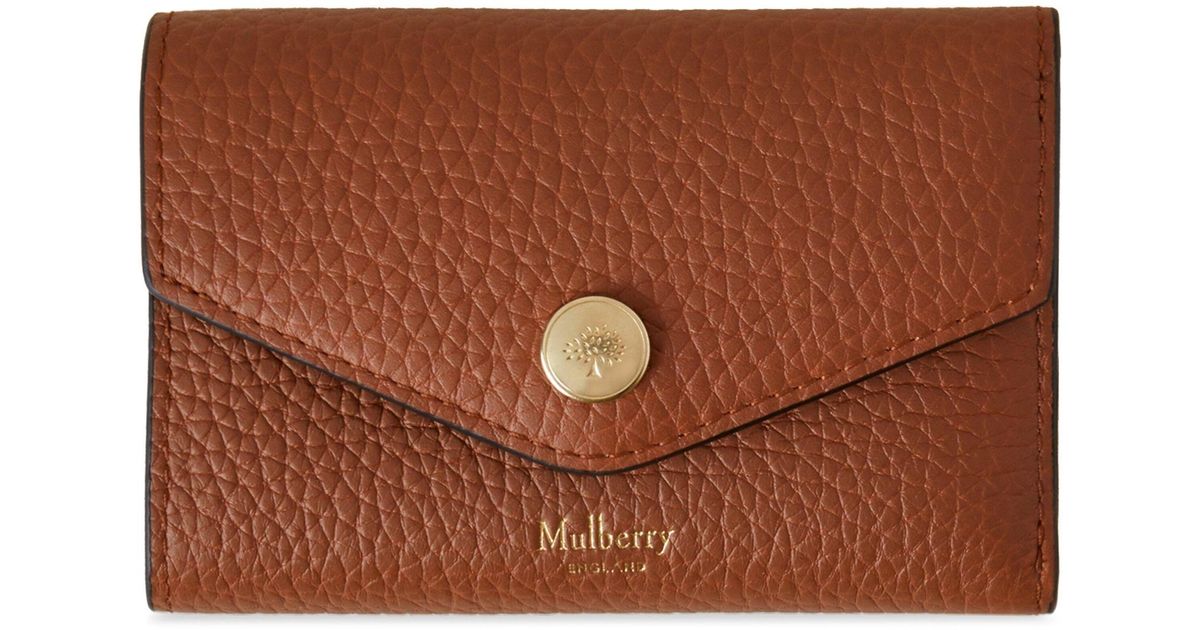 Mulberry Zip-Around Wallet in Brown, Leather | Handbag Clinic