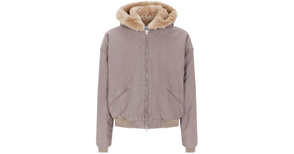 fear of god faux fur jacket