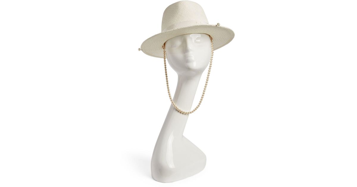 ハット RUSLAN BAGINSKIY 'Chain Strap Fedora' hat Chain Strap Fedora Hat • Ruslan Baginskiy Hats & Accessories