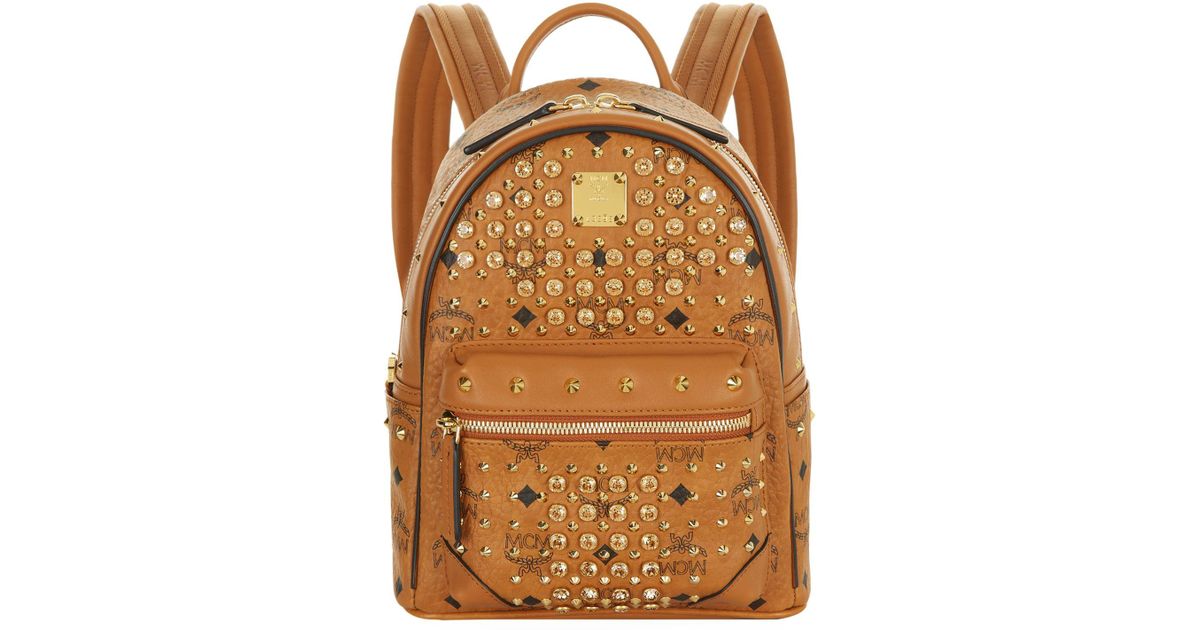 mcm mini visetos backpack