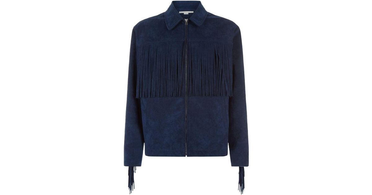 stella mccartney fringe jacket