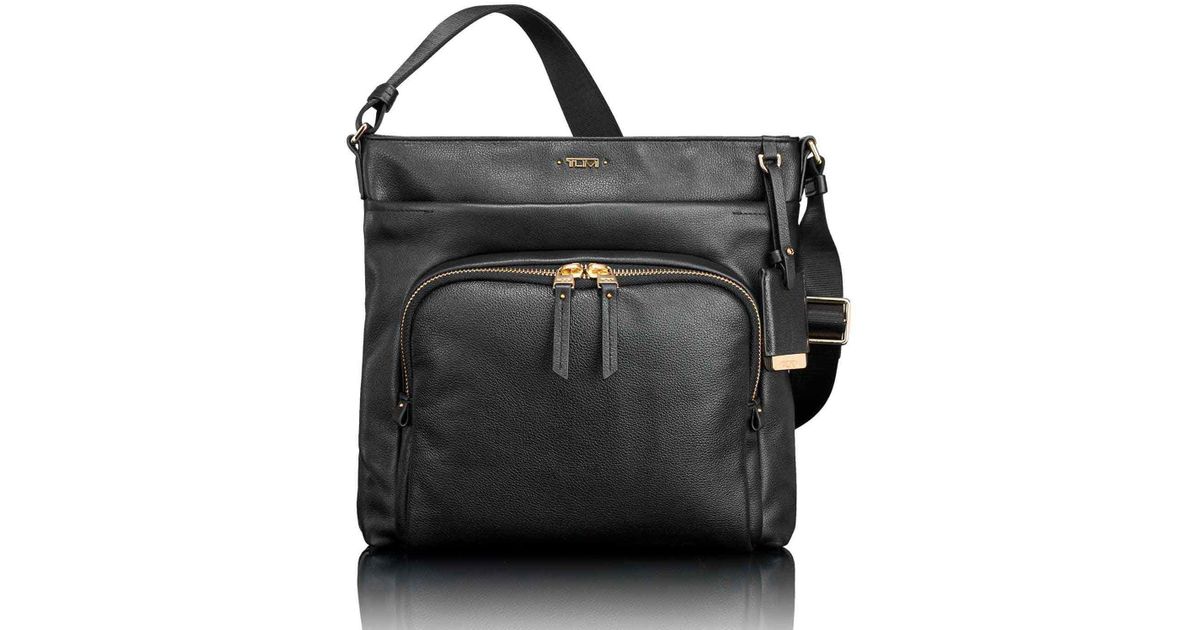 Tumi Capri Leather Cross Body Bag, Black Lyst Canada
