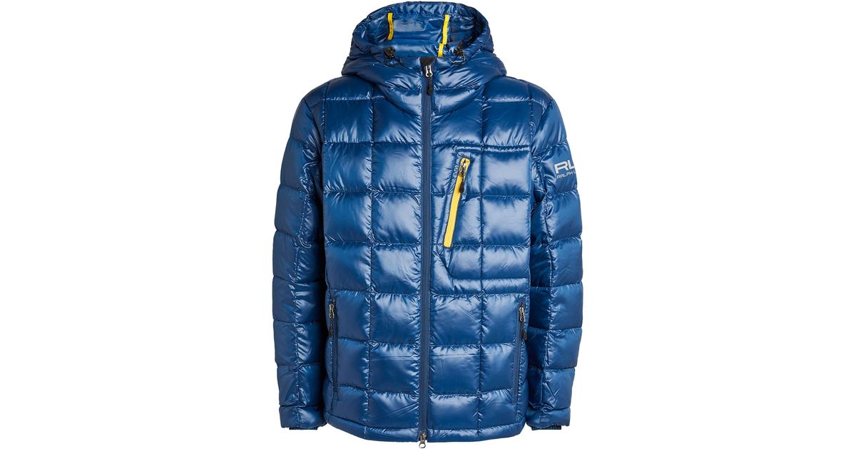RLX Ralph Lauren Quilted Puffer Jacket in Blue for Men | Lyst Canada