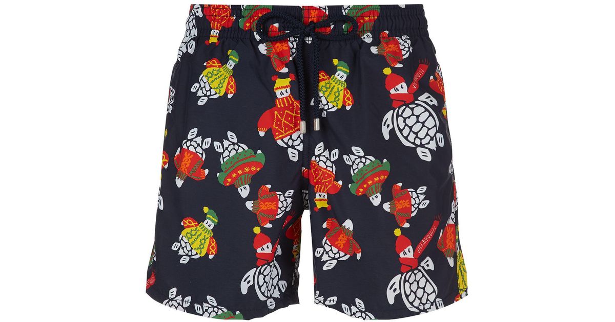 christmas swim trunks