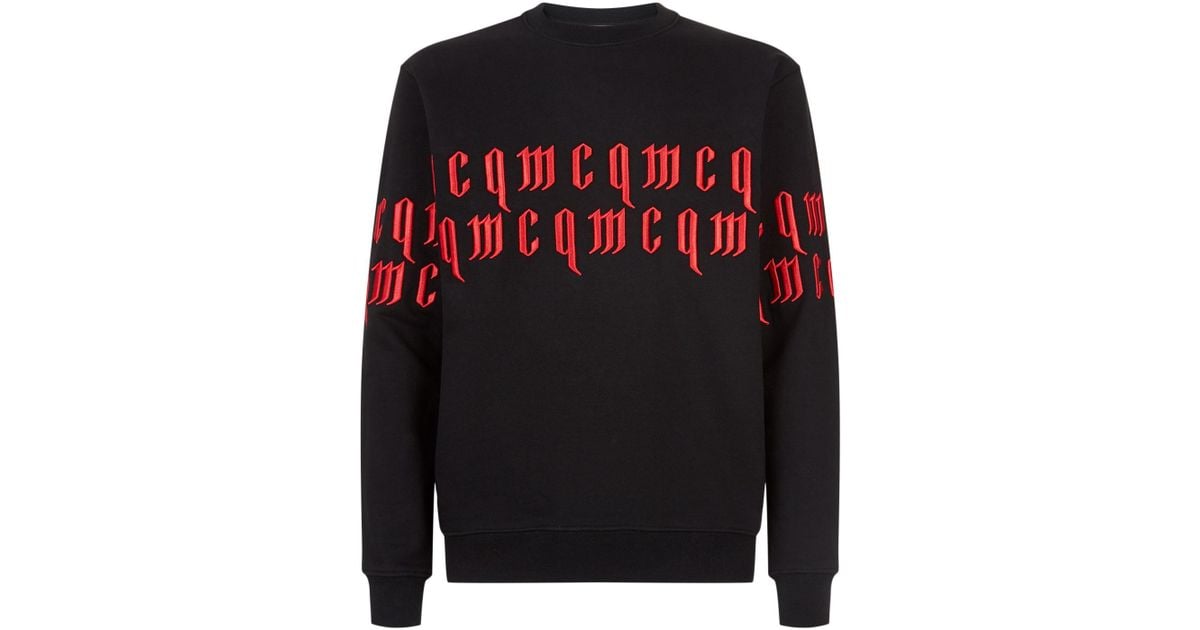 mcq logo sweatshirt