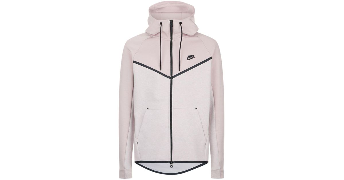 Nike Tech Fleece Windrunner Jacket in Pink | Lyst UK