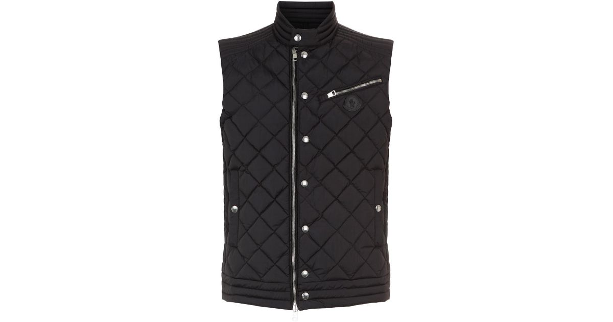 Moncler Roy Quilted Gilet in Black for 