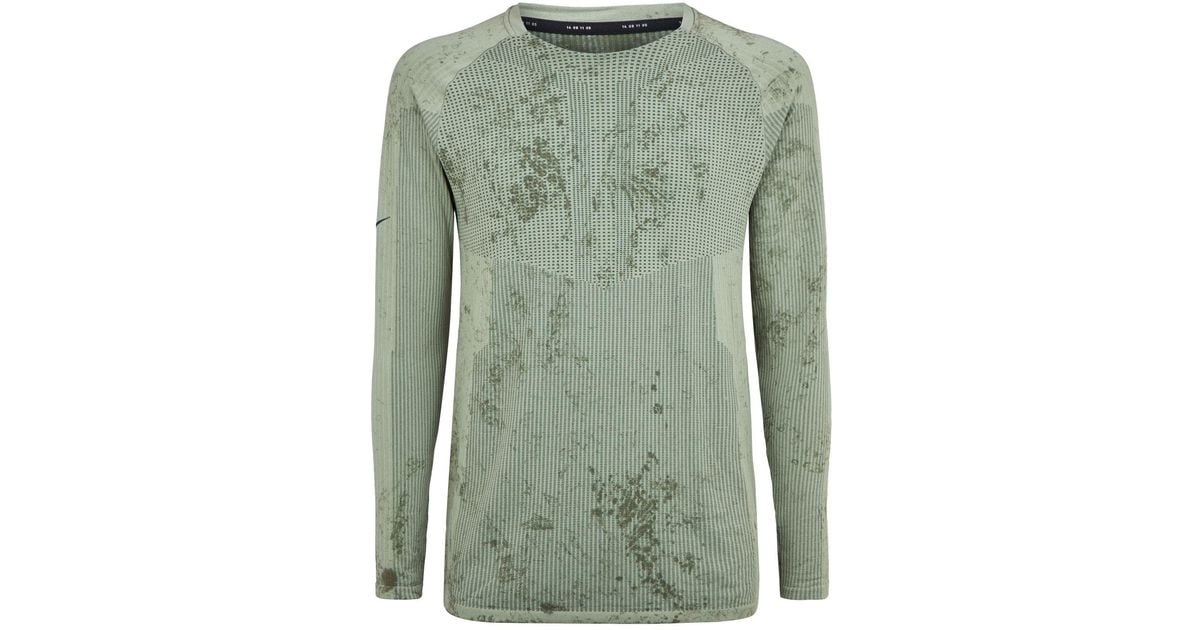 tech pack running long sleeve top