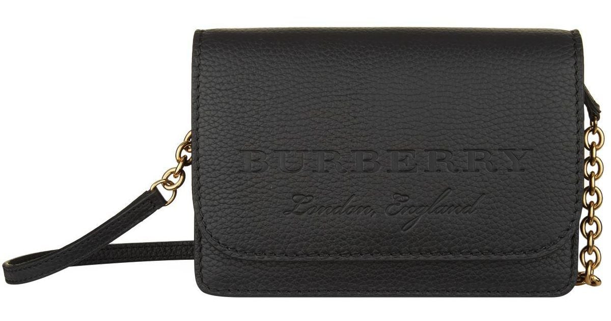 Burberry Hampshire Leather Embossed 