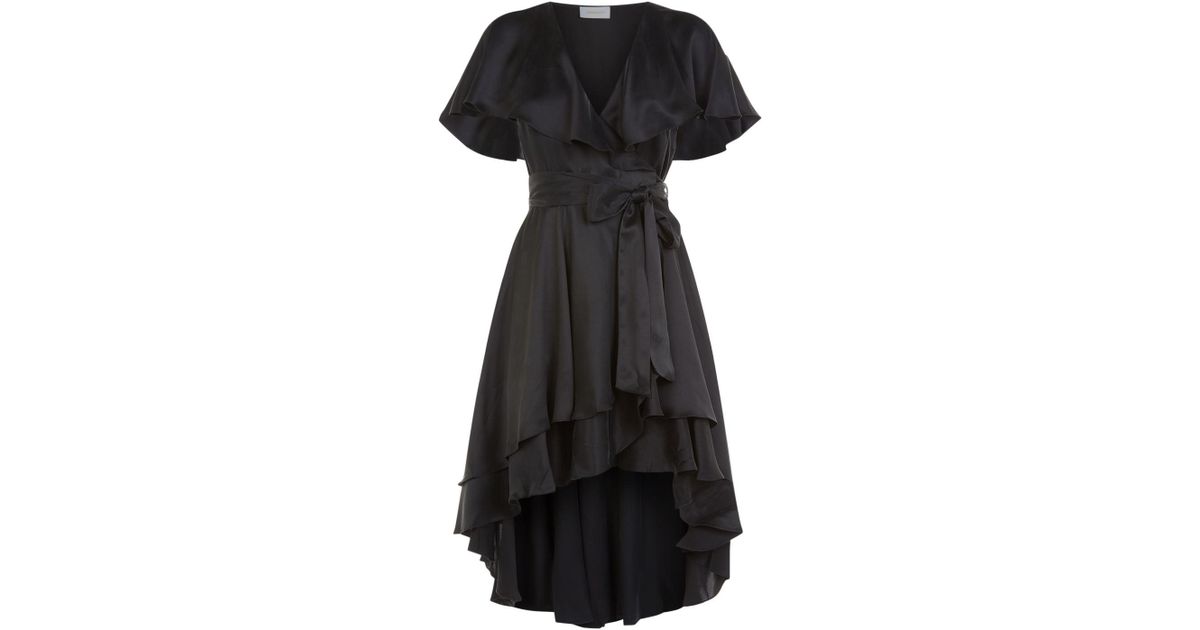Zimmermann Black Wrap Dress Flash Sales ...