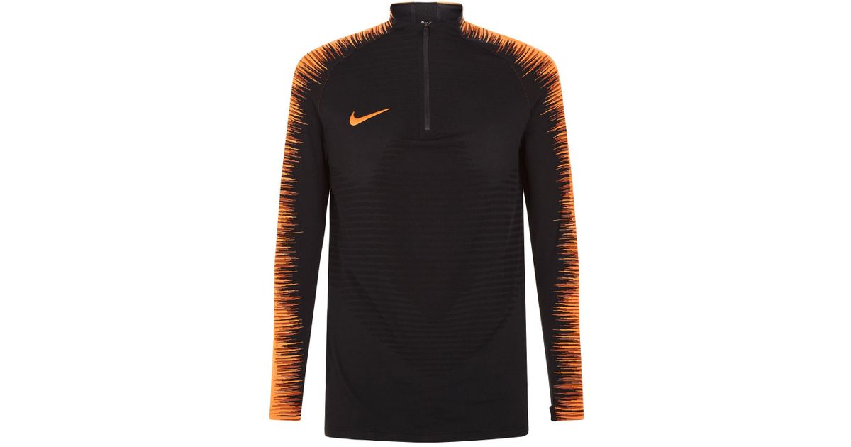 nike vaporknit strike drill top black