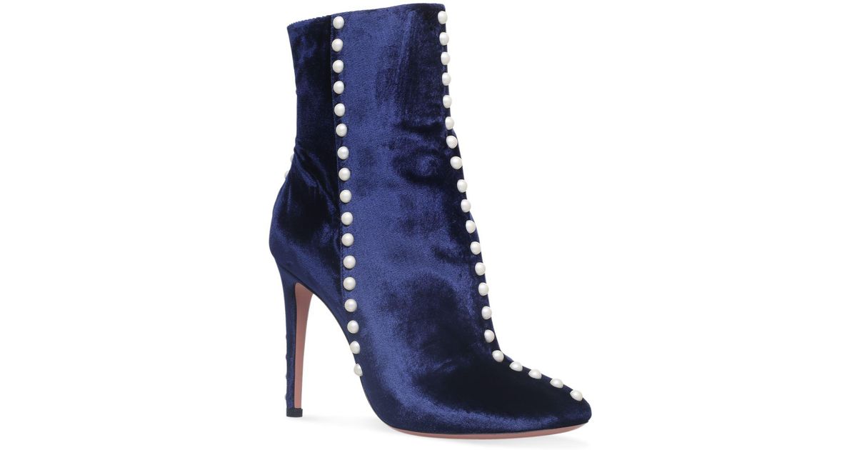 aquazzura follie pearl boots