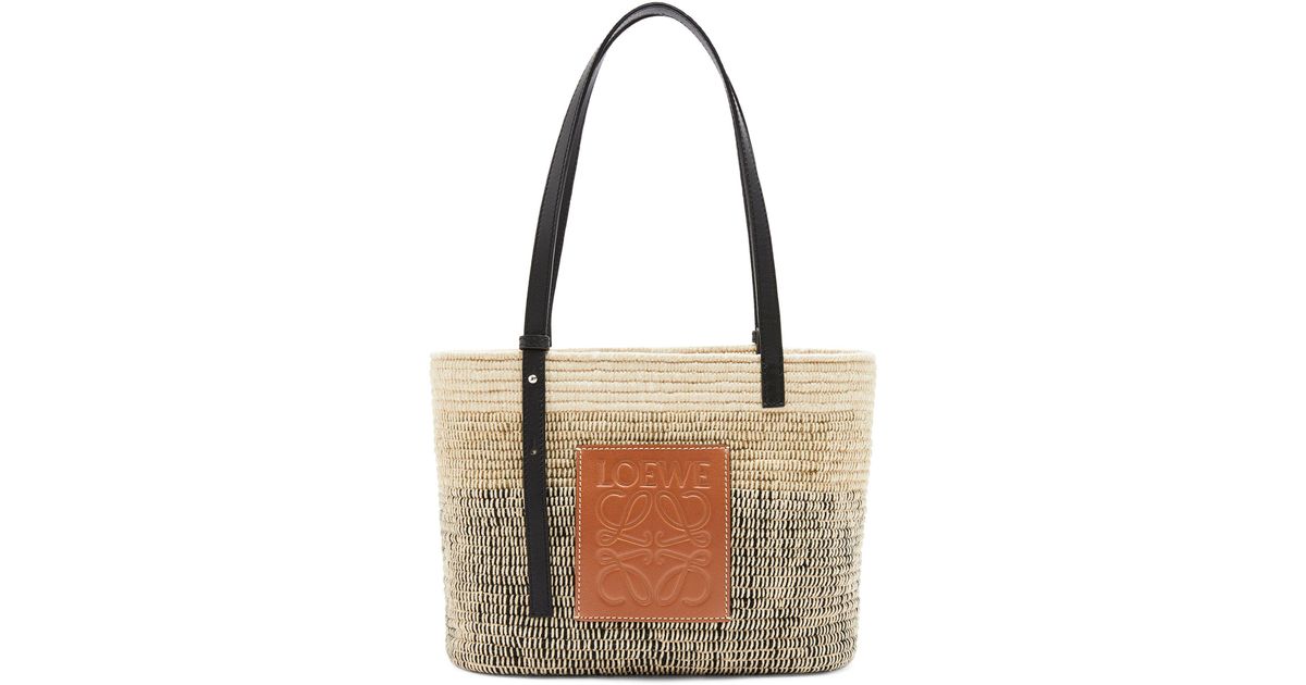 Loewe Small Square Basket Bag in Brown | Lyst Canada