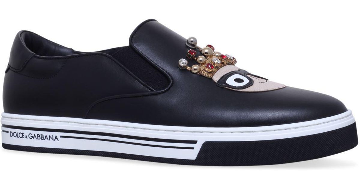 dolce gabbana slip ons