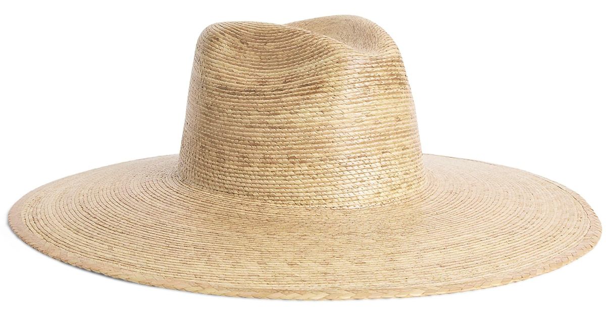 帽子 lack of color Palma Wide Fedora Palma Wide Fedora - Straw Fedora Hat in Natural | Lack of