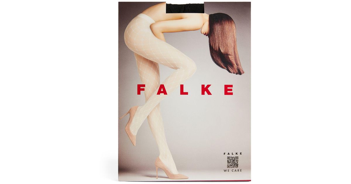FALKE Twisted Story Tights in Black Lyst Canada