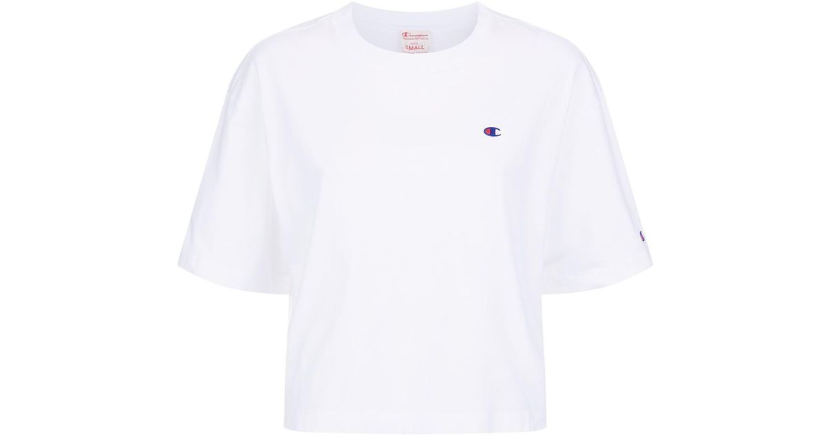champion top white