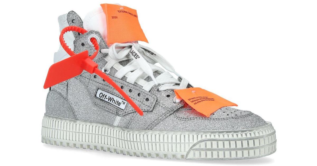 off white off court glitter