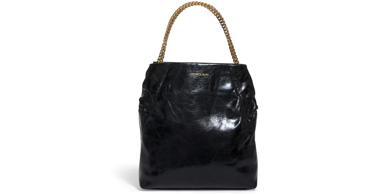 Veronica Beard Lasso Bag in Black