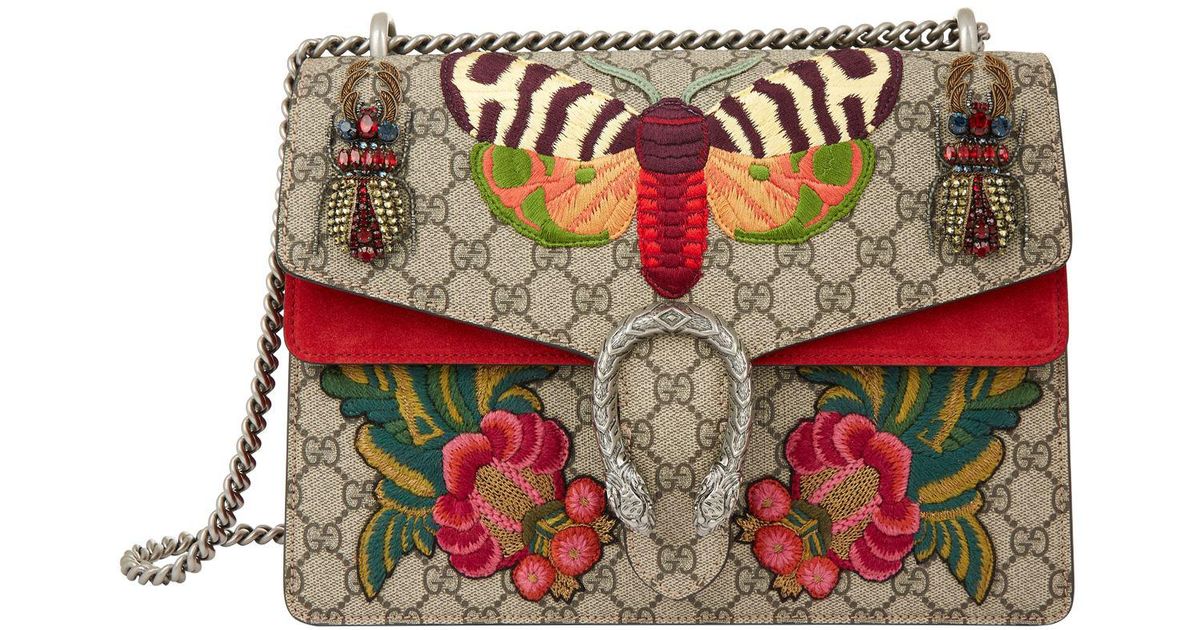Gucci Large Dionysus Butterfly Beetle Bag | Lyst