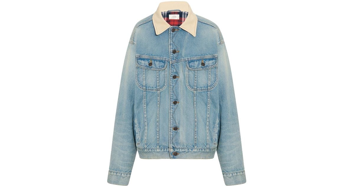 【THE ROW】JORELLE DENIM JACKET Jorelle Jacket Blue in Cotton – The Row
