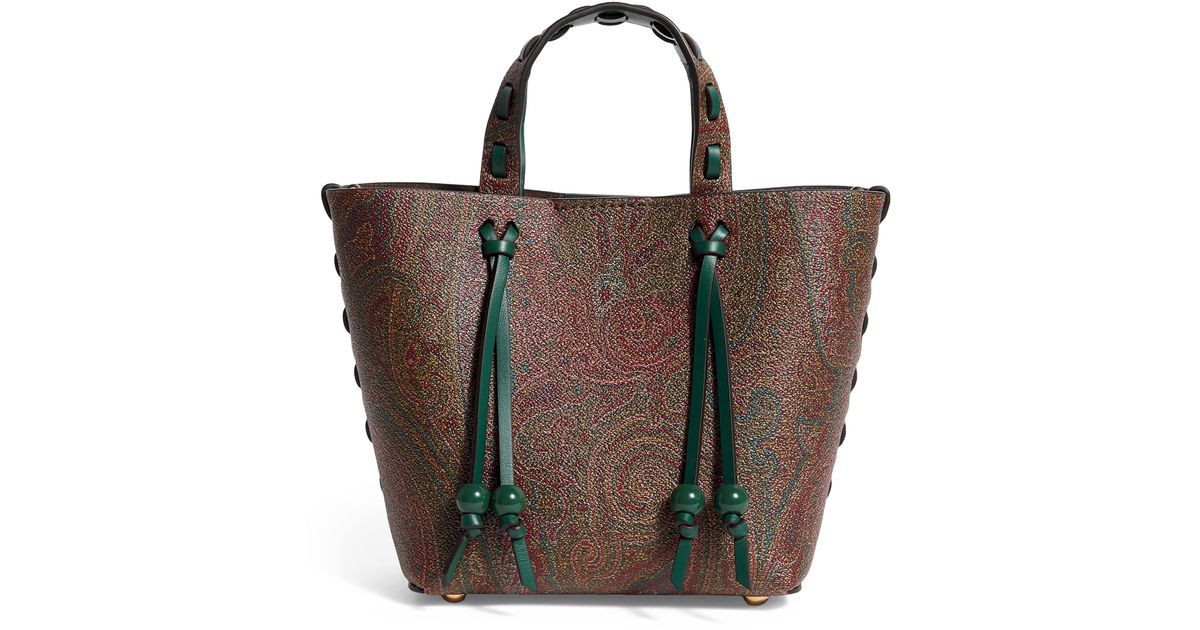 トートバッグ ETRO ARNICA 1984 TOTE BAG IN COATED CANVAS MEDIUM ETRO ESSENTIAL ARNICA BAG WITH CLUTCH | Etro Arnica