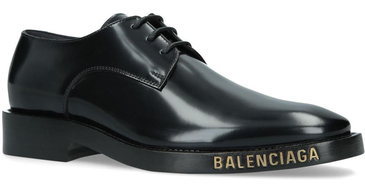 Balenciaga Evening Oxford Shoes in Black Lyst