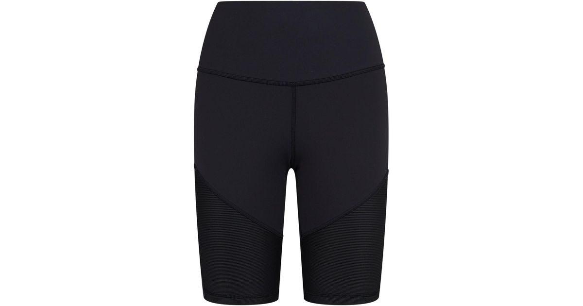 reebok cardio high rise shorts