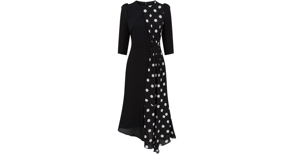 andrew gn polka dot dress