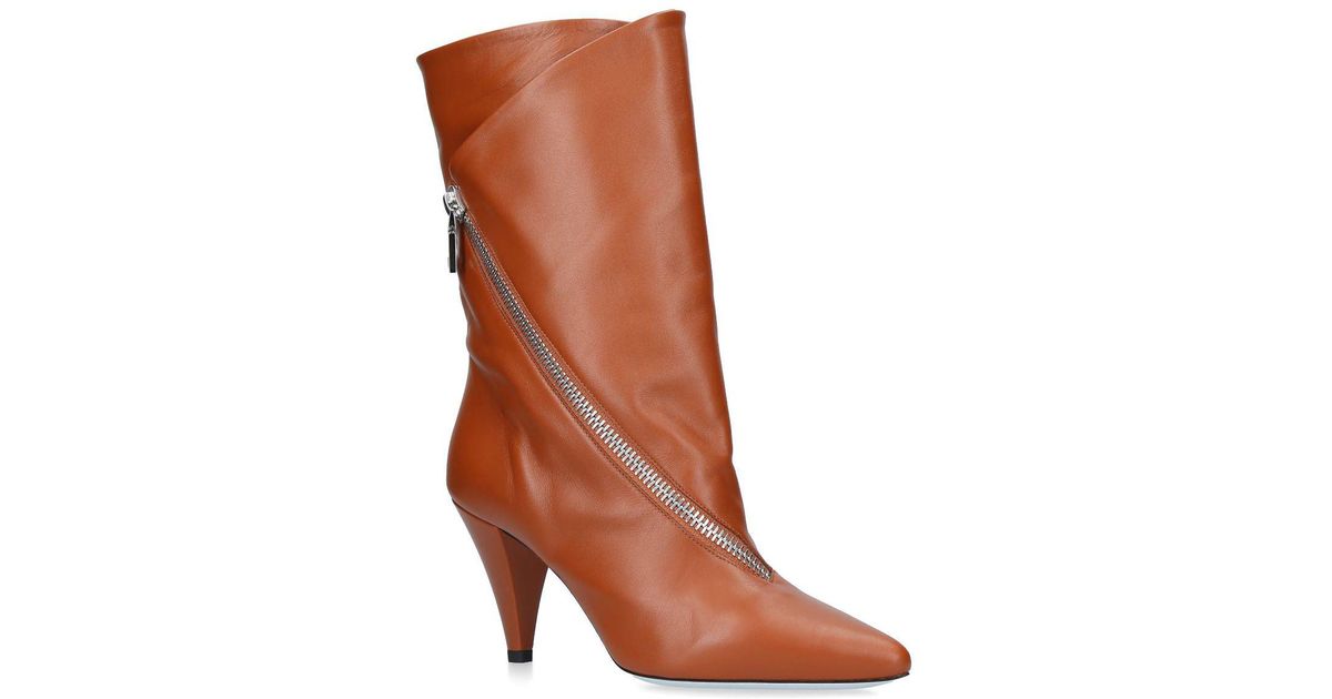 Givenchy Show Ankle Boots 80 in Brown 