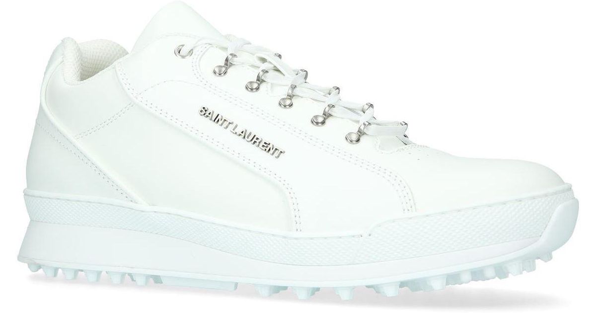 Saint Laurent Leather Jump Sneakers in 